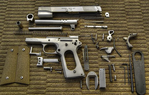 Gun, weapons, details
