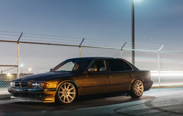 Car, bmw, BMW, tuning, e38, stance, 7 series, E38