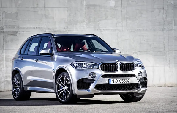 Picture photo, BMW, Grey, Car, 2015, X5 M, Metallic