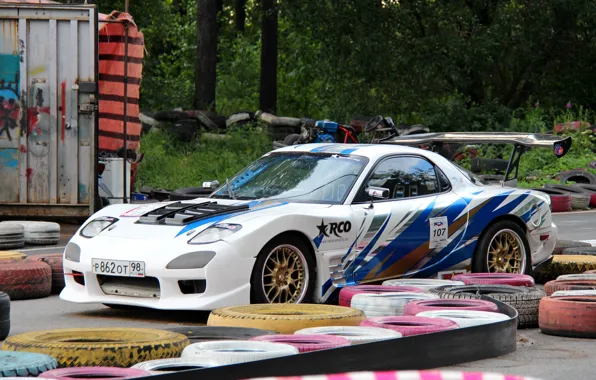 Mazda, rx-7, dren
