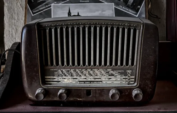 Background, radio, receiver