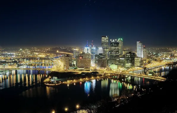 Picture city, the city, USA, Pennsylvania, Pittsburgh