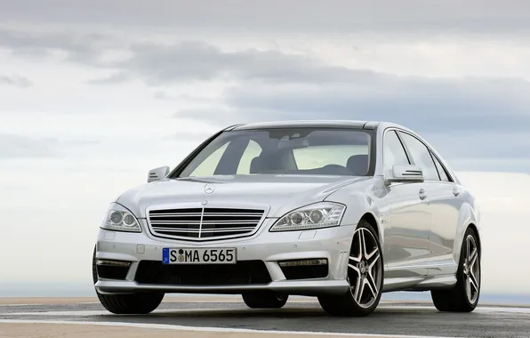 Mercedes, auto walls, S65