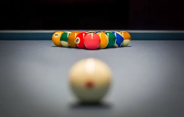 Picture balls, sport, Billiards