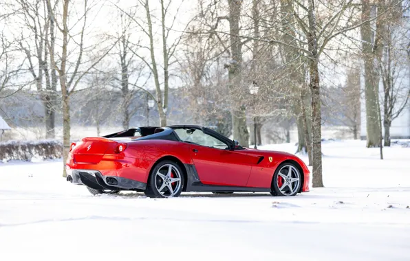 Picture Ferrari, red, SA Aperta, Ferrari SA Aperta