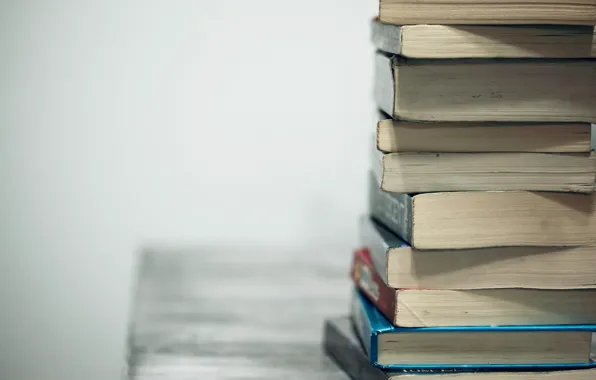 Picture table, books, stack, page