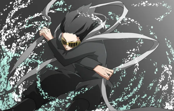 Tape, guy, teacher, Boku No Hero Academy, My Hero Academy, Shota Ayzava