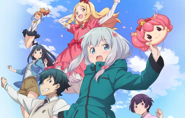 Anime, brothers, friends, manga, japanese, bishojo, EroManga-Sensei, Yamada Elf