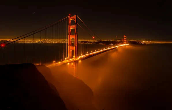 Bridge, CA, San Francisco, Golden Gate, Golden Gate Bridge, California