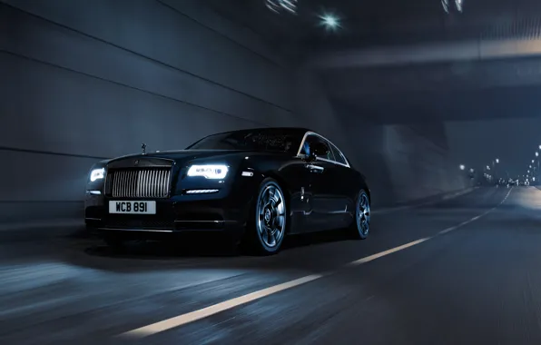 Black, Rolls-Royce, Black, Coupe, rolls-Royce, Wraith, Wright