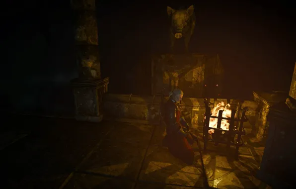 The Witcher, Geralt, Meditation, The Witcher 3 wild hunt
