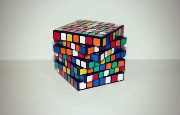 Cube, Puzzle, Speed Cube, 7x7x7, ShengShou mini
