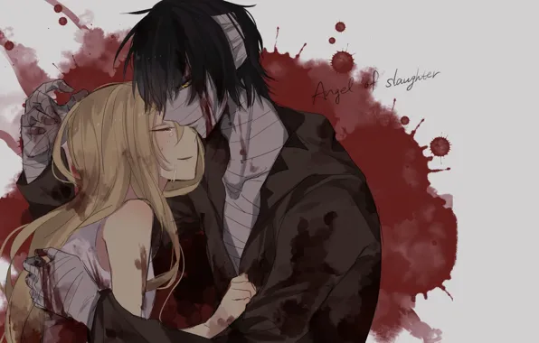 Angels of death satsuriku no tenshi zack with bandages on face with one eye  games, HD wallpaper