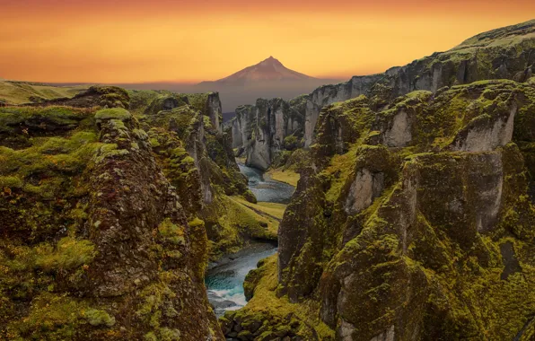 River, mountain, canyon, gorge