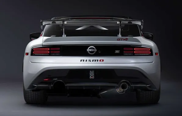 Picture rear view, Nismo, GT4, Nissan Z, Nissan Z GT4