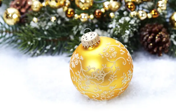 Balls, decoration, holiday, New Year, Christmas, Christmas, New Year