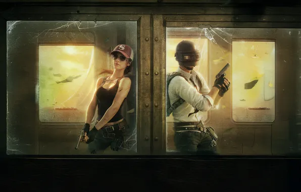 Picture steampunk, mobile, frontier, pubg