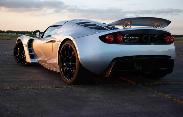 Picture Wallpaper, supercar, back, Hennessey, Venom GT, hypercar, powerful