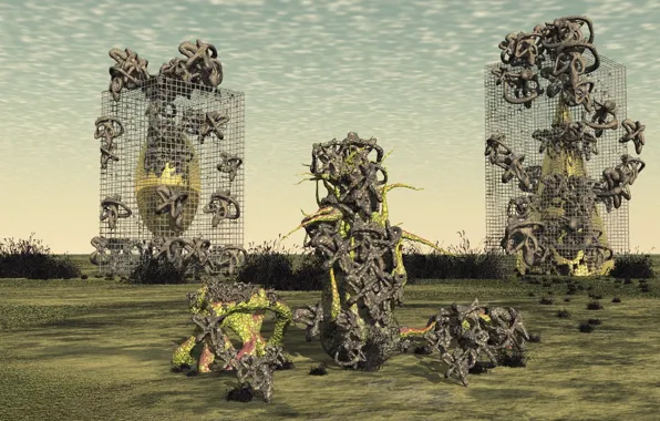 Abstraction, background, form