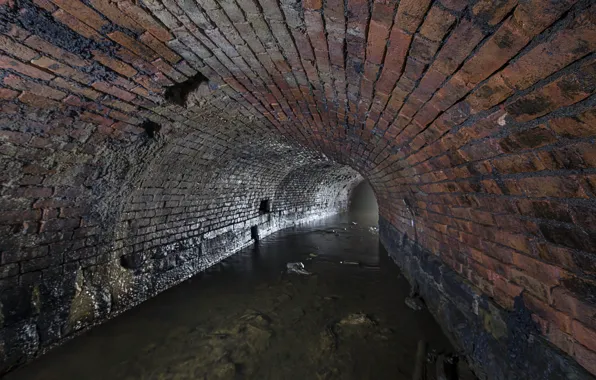 Picture the city, background, Sewerage