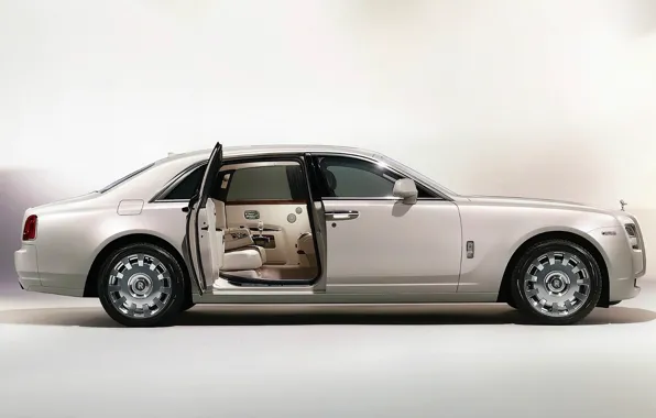 Picture Rolls-Royce, limousine, rolls Royce, door