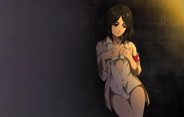 Girl, sexy, lingerie, pantsu, bra, cleavage, panties, long hair