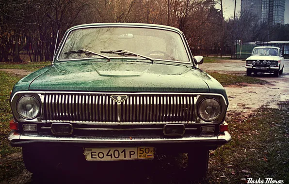 Retro, background, Wallpaper, USSR, classic, cars, classic, Volga