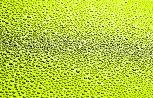 Picture water, drops, abstraction, green, Rosa, Wallpaper