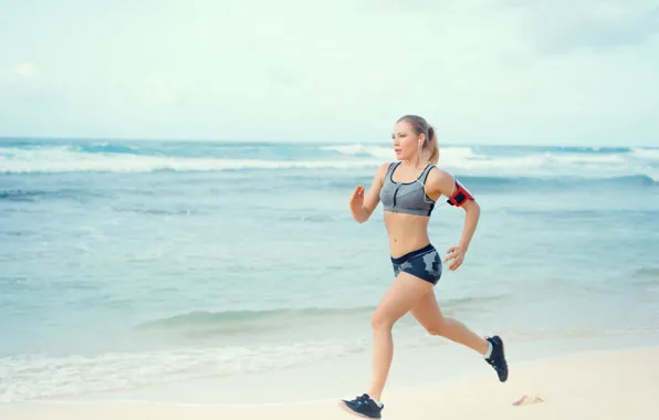 Sun, run, phone, fitness, tranning