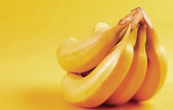 Yellow, bananas