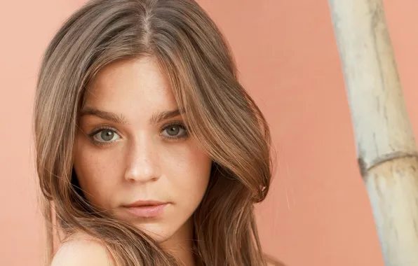 Look, girl, face, hair, brown hair, Lily C, Raisa, Natalia E