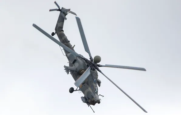 Picture Russian, Mi-28N, Night hunter, Vladislav Perminov, Havoc, Attack helicopter