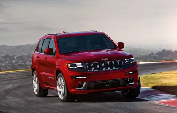 Picture machine, jeep, the front, SRT, Jeep, Grand Cherokee