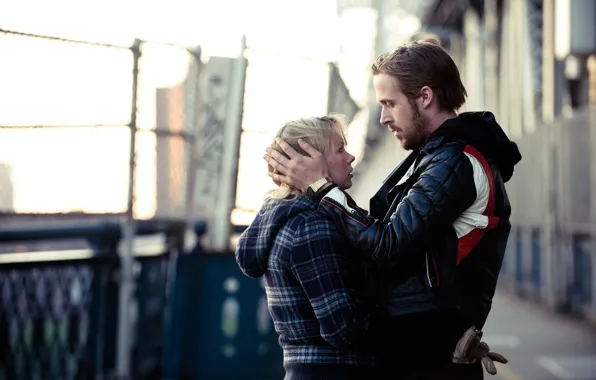 The film, pair, romance, drama, Valentine, Dean, Michelle Williams, Ryan Gosling