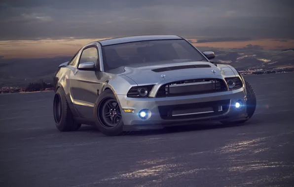 Mustang, Ford, Shelby, Ford, Mustang, Car, GT 500, Drag