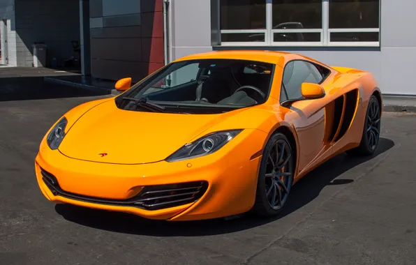 Picture McLaren, MP4-12C, orange