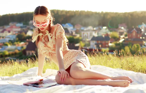 Summer, girl, Julia, Evgeniy Bulatov
