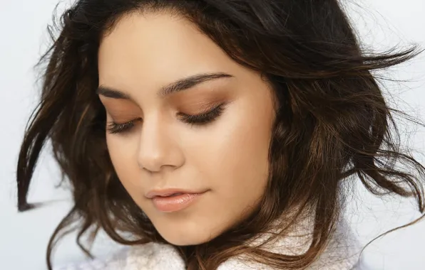 Picture girl, pose, model, portrait, makeup, actress, hair, Vanessa Hudgens