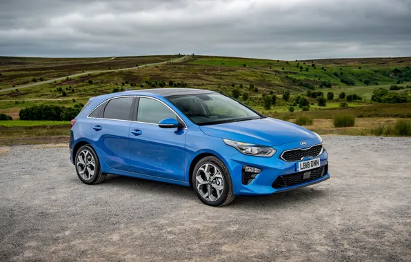 Blue, KIA, Ceed, First Edition