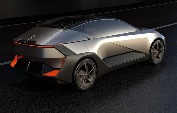 The concept car, Lexus, Lexus, side view, rear view, electric, 2023, Lexus LF-ZL