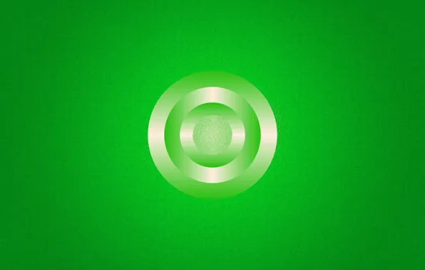 Circles, green, figure, gradients