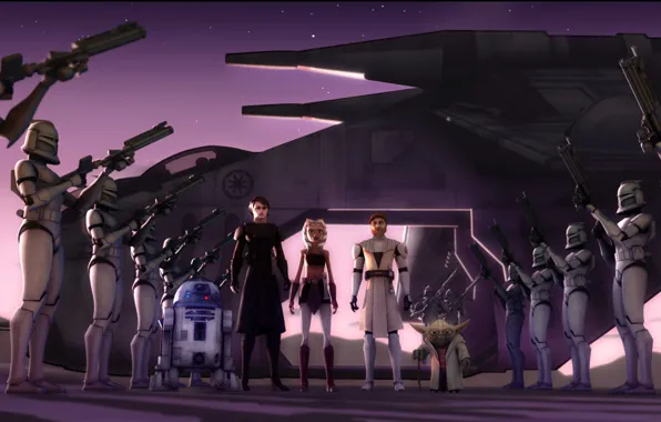 Troopers, clone, animated series, Star wars: the clone wars, STAR WARS: THE CLONE WARS, Lucasfilm, …