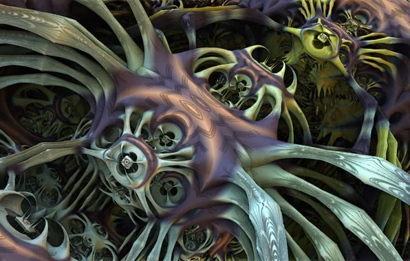 Macro, form, 3D graphics