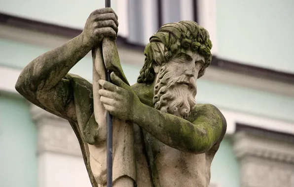 Statue, Czech republic, Liberec, Neptun