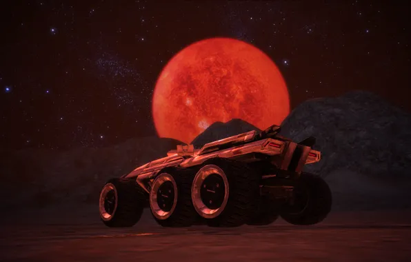 Planet, mass effect, Mako