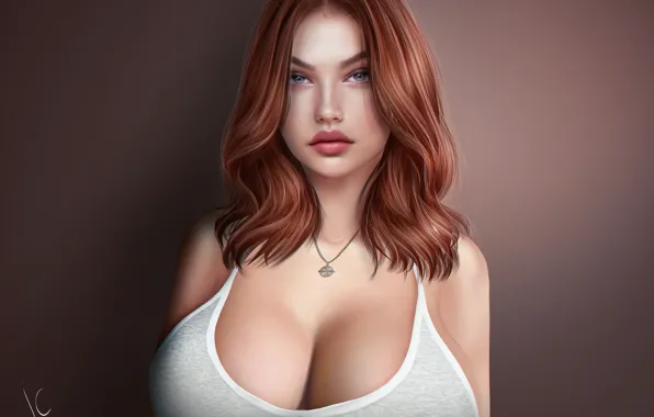 Picture chest, face, hair, large, cutie