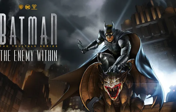 Wallpaper Game, DC Comics, Batman: A Telltale Game Series, Batman.