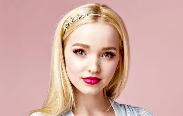Background, portrait, actress, blonde, singer, beauty, Dove Cameron, Dove Cameron