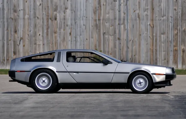 Wheel, Profile, DeLorean DMC-12, DeLorean, 1982, Sports car