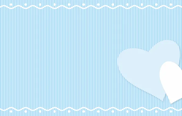 Picture texture, hearts, blue background